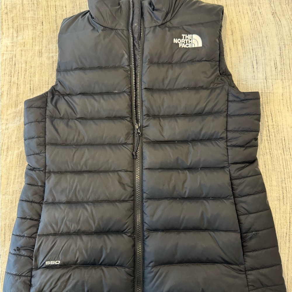 The North Face Black Puffer Vest